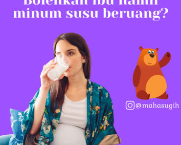 Bolehkah ibu hamil minum susu beruang Bear Brand?