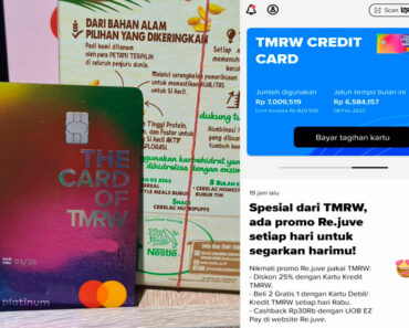 Kartu kredit TMRW by UOB (pengalaman 2 tahun, kelebihan dan kekurangan)