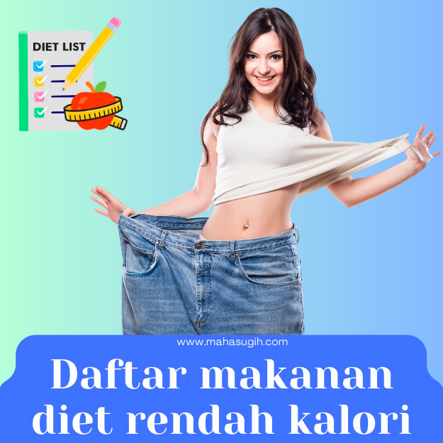 daftar makanan diet rendah kalori cepat kurus